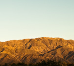 Sierra al atardecer